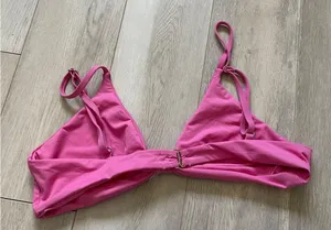 Dippin' Daisy's Bikini Top zen knotted triangle womens Pink (xlarge) bright swim thumbnail 4