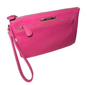 Nine West fuchsia pink wristlet thumbnail 1
