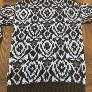 Free People Anthropologie Winter Skies Wallpaper Sweater Tunic Dress XS thumbnail 8