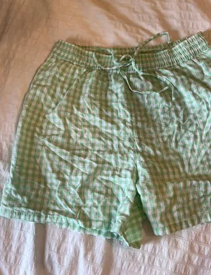 The Drop Gingham Boxer Shorts NWT Green Size M thumbnail 2