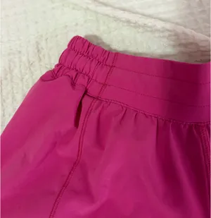 Lululemon Sonic Pink Hotty Hot Shorts 4" thumbnail 3