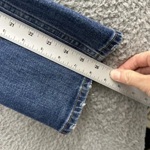 Abercrombie Fitch Curve Love The Ankle Straight Ultra High Rise‎ Jeans 6/28 x 26 thumbnail 8
