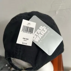 Disney Star Wars Baby Yoda Grogu Black Baseball Cap Hat One Size thumbnail 5