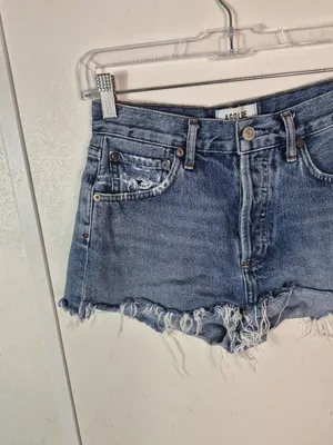 Agolde Parker Jean Shorts Button Fly 24 thumbnail 2