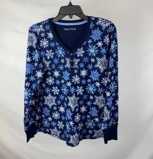 Snowflake PJ set Blue Size L thumbnail 7