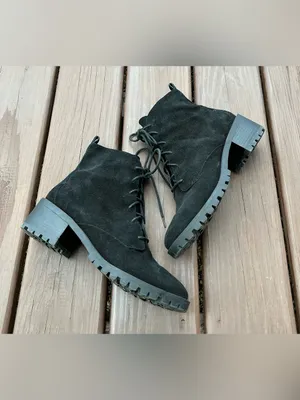 Caslon Water resistant Lace-Up Suede Ankle Booties ☔️ thumbnail 3