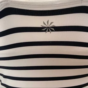 Athleta Mesh Striped‎ Racerback Tank Small Padded thumbnail 5