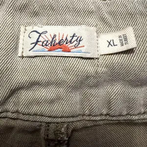 Faherty Arlie Tie Waist Linen Shorts Oakwood Khaki Size XL thumbnail 5