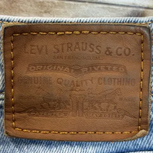 Levi's Premium Womens 25x27 Wedgie Jeans‎ High Rise Button Fly Light Wash Ankle thumbnail 11