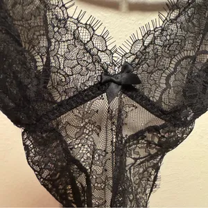 NWT: Victoria's Secret Black Lace Lingerie thumbnail 12