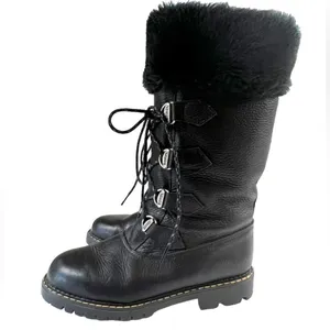 Vintage Sorel Made in Canada Leather Faux Fur Boots thumbnail 14