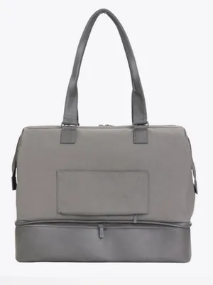 BEIS The Convertible Weekender Bag in Grey Gray thumbnail 2