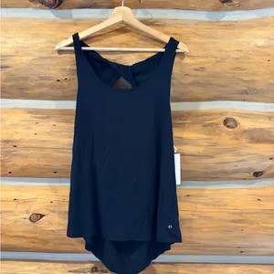 NWT Tavi Breezy Tank size Large Black thumbnail 3