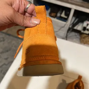 UGG NEUMEL ANKLE BOOTS SUEDE COLIFORNIA POPPY WOMEN 5 orange thumbnail 8