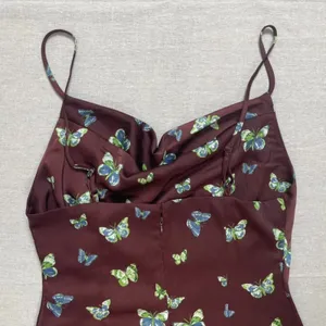 Urban Outfitters | Mallory Butterfly Mini Slip Dress | Medium thumbnail 4