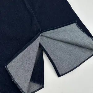 London Jean Skirt Womens 4 Dark Blue Denim Y2K 90s Low/No Waist Double Slit VTG thumbnail 9