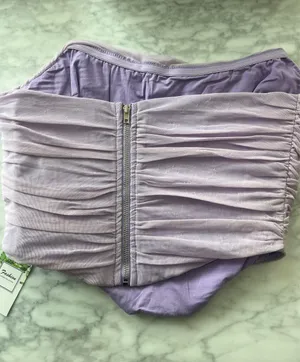 Amazon Lavender corset top thumbnail 3