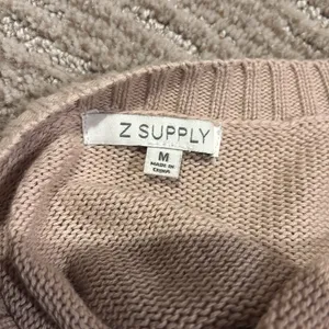 Z Supply Tan Sweater with Star Accents thumbnail 3