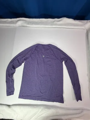 Gymshark Purple Long Sleeve Performance Top thumbnail 5