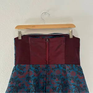 Anthropologie NWT Paprika Brocade Mini Dress thumbnail 10