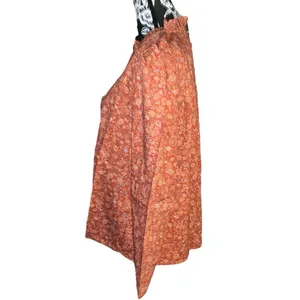 House of Harlow 1960 Puff Shoulder Long Sleeve Printed Top Size M thumbnail 7