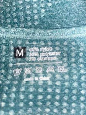 Cropped Workout Tee Blue Size M thumbnail 4