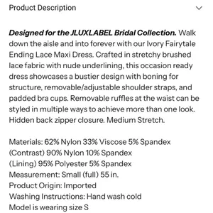 NWT JLUXLABEL White Lace Dress thumbnail 10