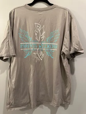 Comfort Colors Indigo Perfect Delta Zeta 2014 Parents Weekend Tee thumbnail 2