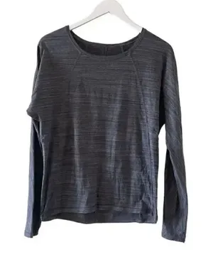 Lululemon Charcoal Gray Black Swiftly Long Sleeve Athletic Run Train Yoga Women’ thumbnail 1