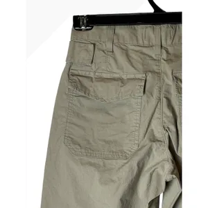 Agolde Daria Utility Pants Women 25 Khaki Tan Poplin Cargo Streetwear Designer thumbnail 6