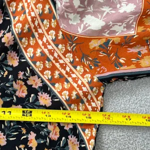 Jen's Pirate Booty Wildflower Echo Maxi Dress Small Boho Floral Patchwork Lurex thumbnail 10