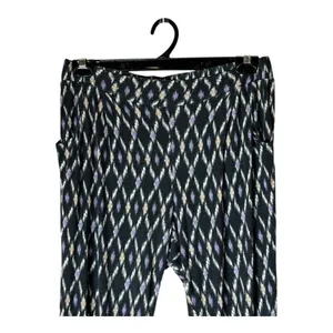 Anthropologie Lilka Pants Women Medium Blue Purple Geometric Loungewear‎ Boho thumbnail 4