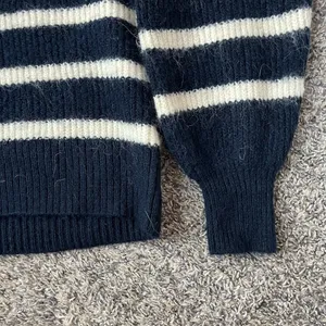 H&M Stripped Blue and White Sweater thumbnail 4