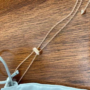 NEW Kendra Scott Kim Pendant Necklace Caterpillar Gold Layering Necklace NWOT thumbnail 3