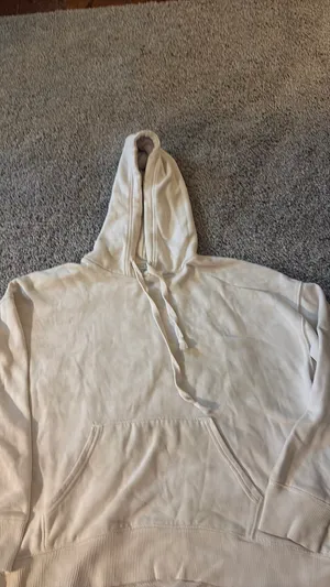 Aerie Pale Green and Cream Oversized Hoodie thumbnail 6