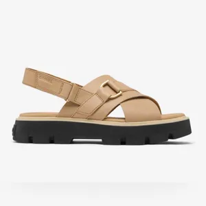 NEW Full Grain Leather Sorel Rein Cb Crisscross Sandal 9.5 $120 thumbnail 10