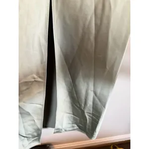 AFTER SIX 6900 Effortless Glam Bow Charmeuse One Shoulder Bow Maxi Sage Green L thumbnail 13