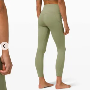 Lululemon Align High Rise Pant with Pockets 25" Rosemary Green thumbnail 4