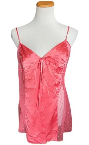 Womens Victorias Secret Vintage Nightee Lingerie Teddy Sexy Sleep Dress - Sz L thumbnail 1