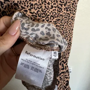 Reformation Marlow Dress Size Extra Small in Bengal Animal Print Mini Slip‎ thumbnail 7