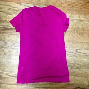 Faded Glory Womens Tee Size Small 4 6 Pink Indian Design‎ Burnout Fabric thumbnail 6