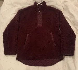 Athleta Snap Fleece Jacket thumbnail 1
