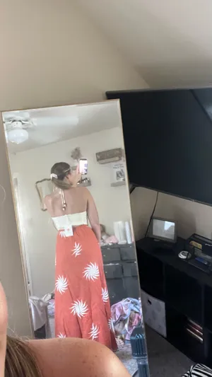 Billy J Maxi Dress Red Size XS thumbnail 4