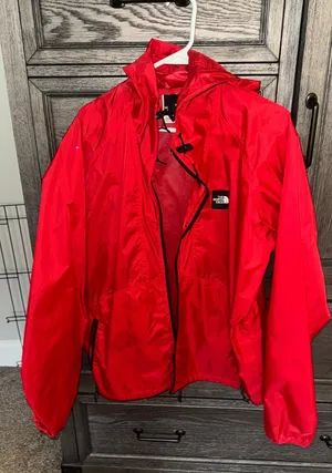 North face rain jacket Red Size M thumbnail 1