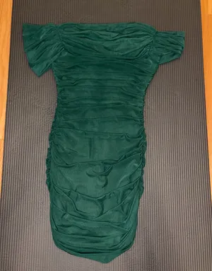 Off the shoulder dress Green Size XS thumbnail 1