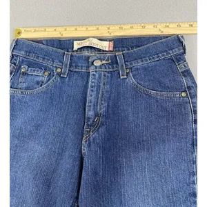Levis 515 Jeans Womens 30x29 Blue Nouveau Boot Cut Stretch Tag 8 S thumbnail 3