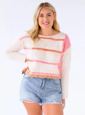 Boutique Pink Sweater thumbnail 1
