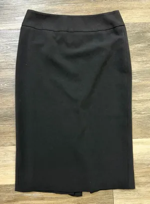 Long Tall Sally Black Pencil Skirt Size 10 Tall Career Work thumbnail 1