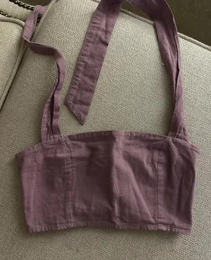 Purple Halter Shirt thumbnail 1