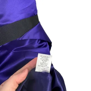 Milly Sculpted Skirt Pencil Dress‎ Blackberry Purple Cocktail NWT Womens Size 10 thumbnail 8